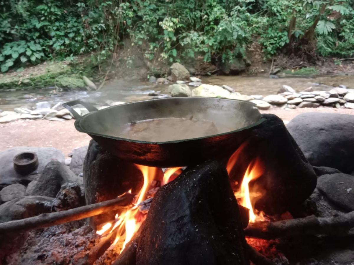 Lucky Bamboo'Bungalows-Resto And Orangutan Jungle Trekking Tours Bukit Lawang Ngoại thất bức ảnh